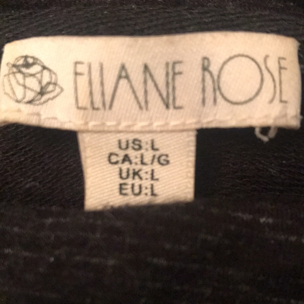 Elaine Rose Cowl Neck Long Sleeve Tunic Top. Size L. - Picture 2 of 3